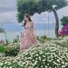 2024 Cherry Blossom Fairy-Style Irregular Hem Long Skirt - Summer Holiday Trend