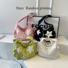 Color-Blocking Cord Schultertasche für Damen, Trendy und Vielseitig, Einfach und Modisch, Große Kapazität Canvas Tasche