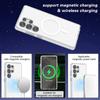 For Samsung Galaxy S25 Ultra Case Compatible with MagSafe TPU+PC Clear Phone Back Cover
