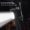 Bike Headlight High Brightness Waterproof Rechargeable Compact Size Multiple Lighting Modes USB Charging Bicycle Front Headlight Bicycle Light Bike