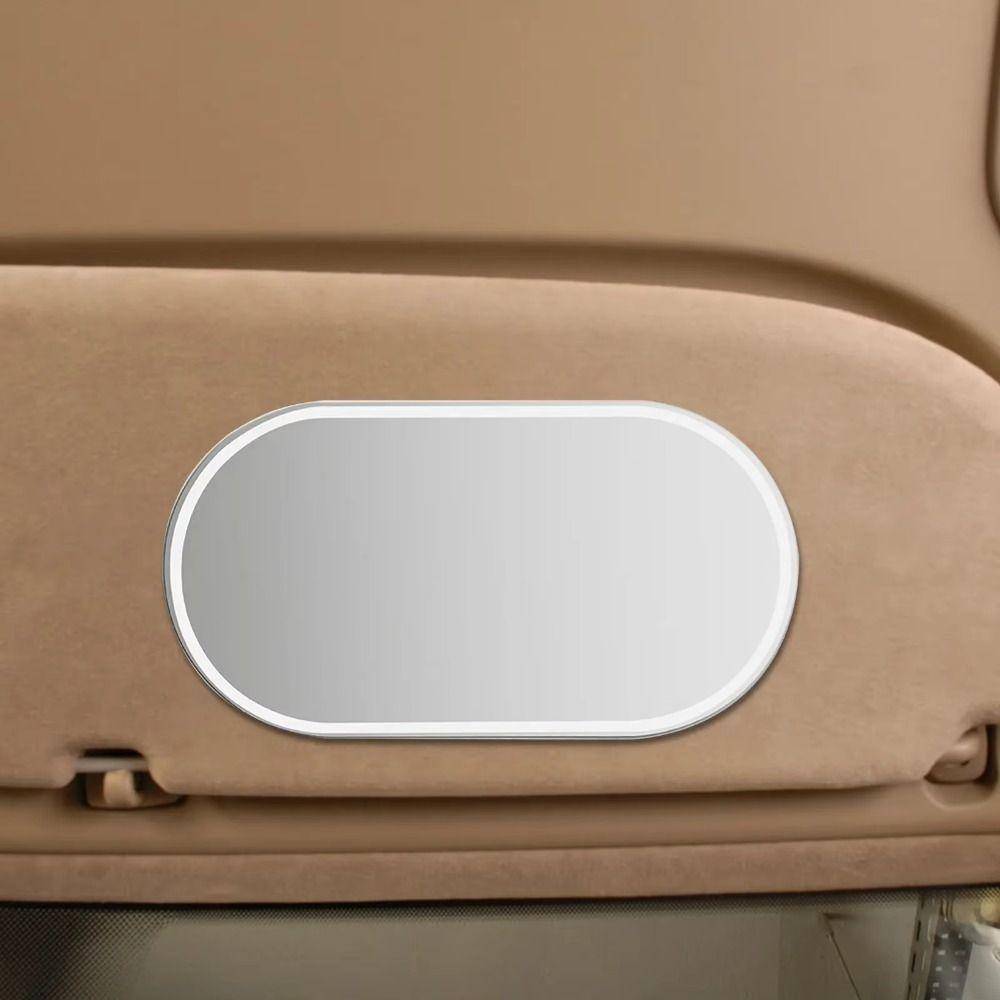 HD Mirror Car Makeup Mirror High Clarity Universal Car Mirror Cosmetic Use
