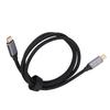 USB C Cable 10Gbps Fast Speed 100W Power Fast Charging 4K 60Hz Smart Chip Stable Transmission Type C Male Cable for PC