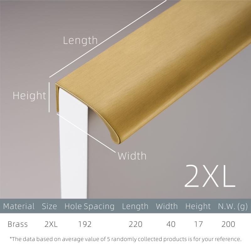 Dooroom Brass Furniture Hidde Handles Long Concealed Pulls Wardrobe Dresser Cupboard Cabinet Drawer Shoe Box Wine Bar Knobs