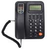 KXT2027CID Corded Telephone Caller ID Semi Hands   24 Ringtones Fixed Landline Phone with Display for   Hotel(Black )