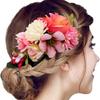 Vintage Blumen Haarkamm Simulation Floral Brautjungfern Kopfschmuck Braut Haar Accessoires Abschlussball