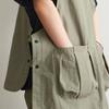 1pc Japanese Waterproof Outdoor Barber, Coffee Shop, Catering Workwear Apron, Unisex Household Kitchen Workwear