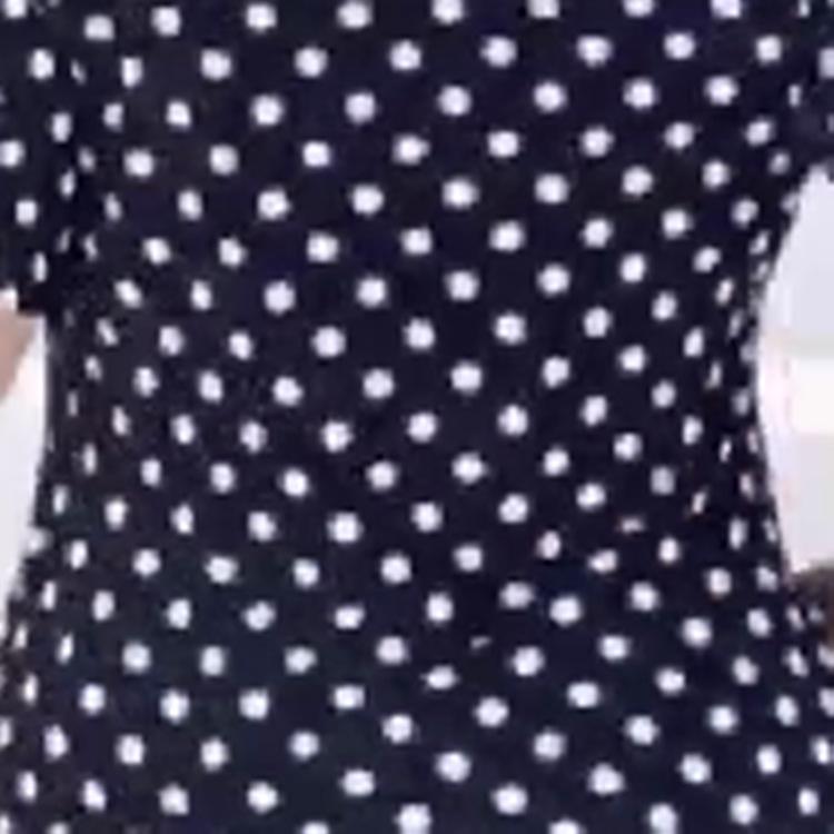 2024076436 New Summer Polka Dot Dress for European & American Women