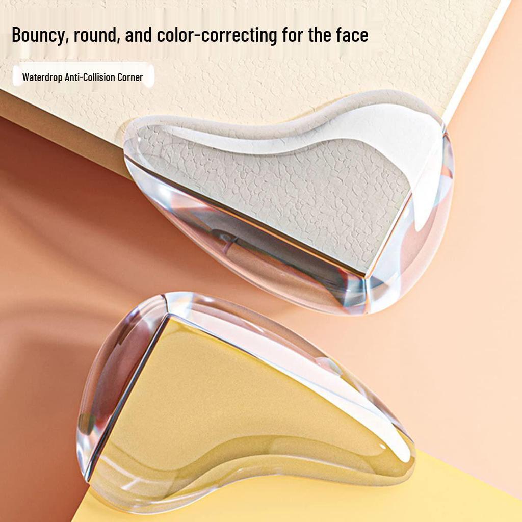 Teardrop Transparent Table Corner Protector for Child Safety