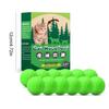 1/2set Cat Deterrent Outdoor Indoor Natural Peppermint Oil Cat Deterrent Ball Cat Repellent Keep Cats Off Yard Garden Lawn Plant