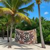 Art Deco Fan Motif Quick Drying Bath Towel Microfiber beach towel - light weight swimming camping  yoga beach out