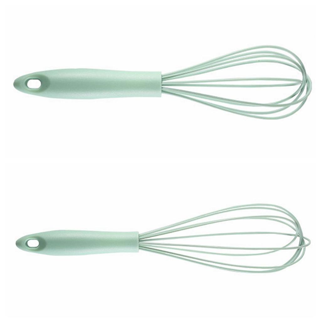 Cream Kitchen Cooking Manual Milk Frother Silicone Egg Beater Mixer Whisk Blender