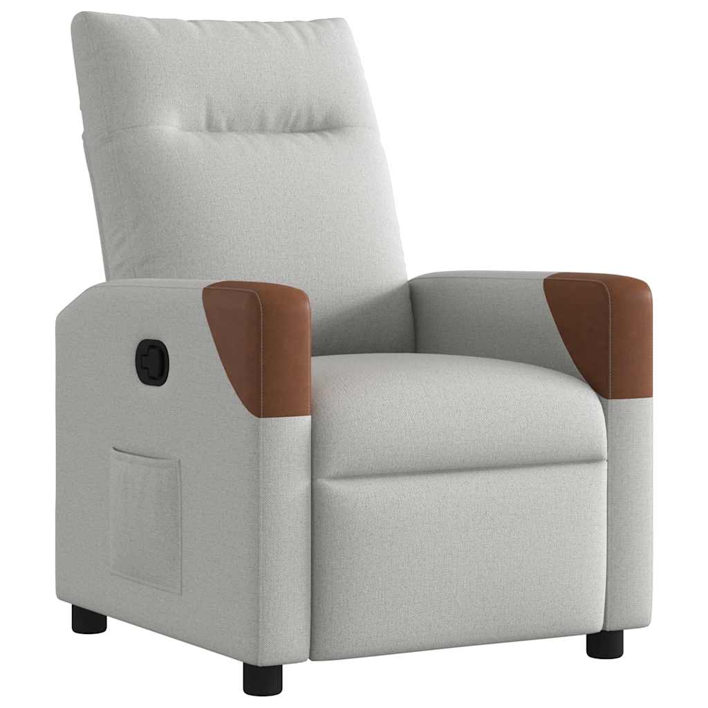 Relax Armchair Cloud Grey Fabric