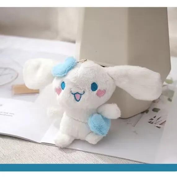 Cinnamoroll Plush Backpack Charm: Cute Keyring & Hanging Ornament