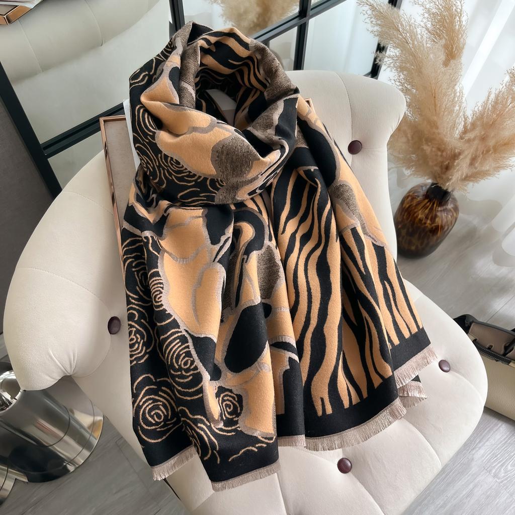 Cashmere Scarf For Women Thick Warm Winter Blanket Female Luxury Quality Shawl Wrap Bufanda Poncho Echarpe Pashmina
