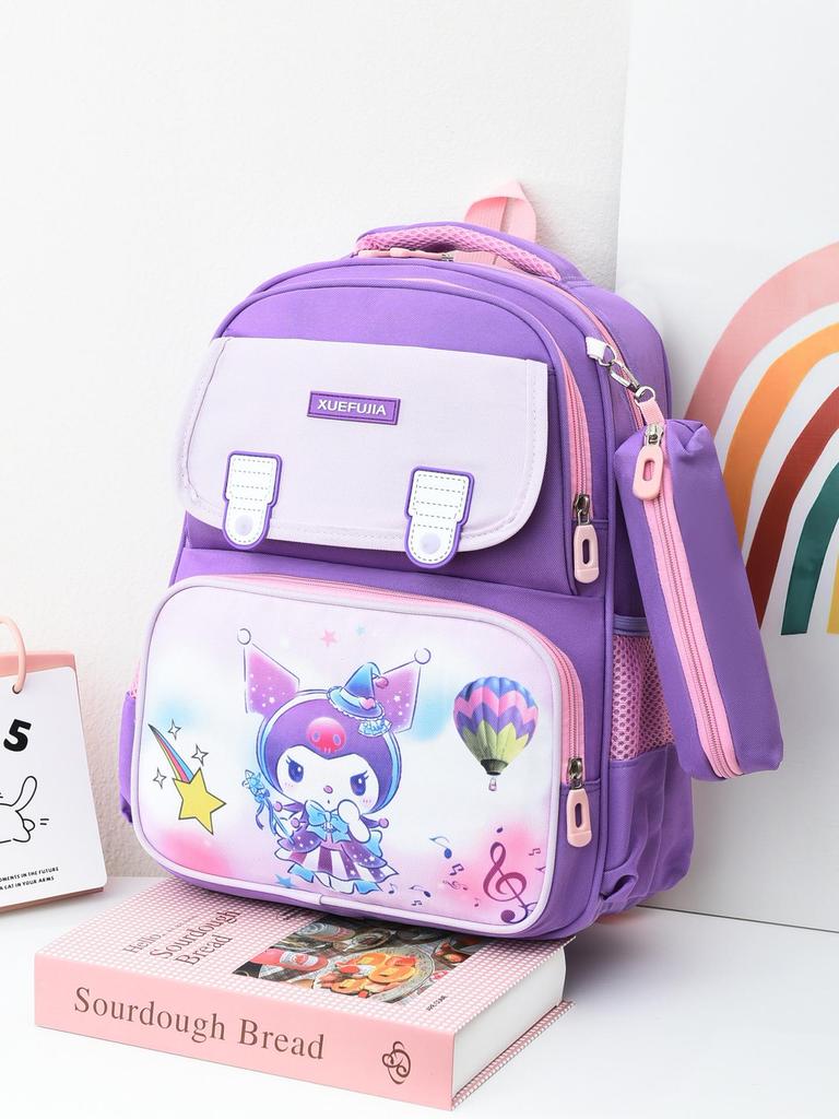 Grenzüberschreitender niedlicher Cartoon-Rückenprotektor-Rucksack für Kindergarten und Grundschule