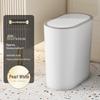 High-Value Stylish Gap-Fit Trash Can with Lid - Large Capacity for Bedroom & Bathroom