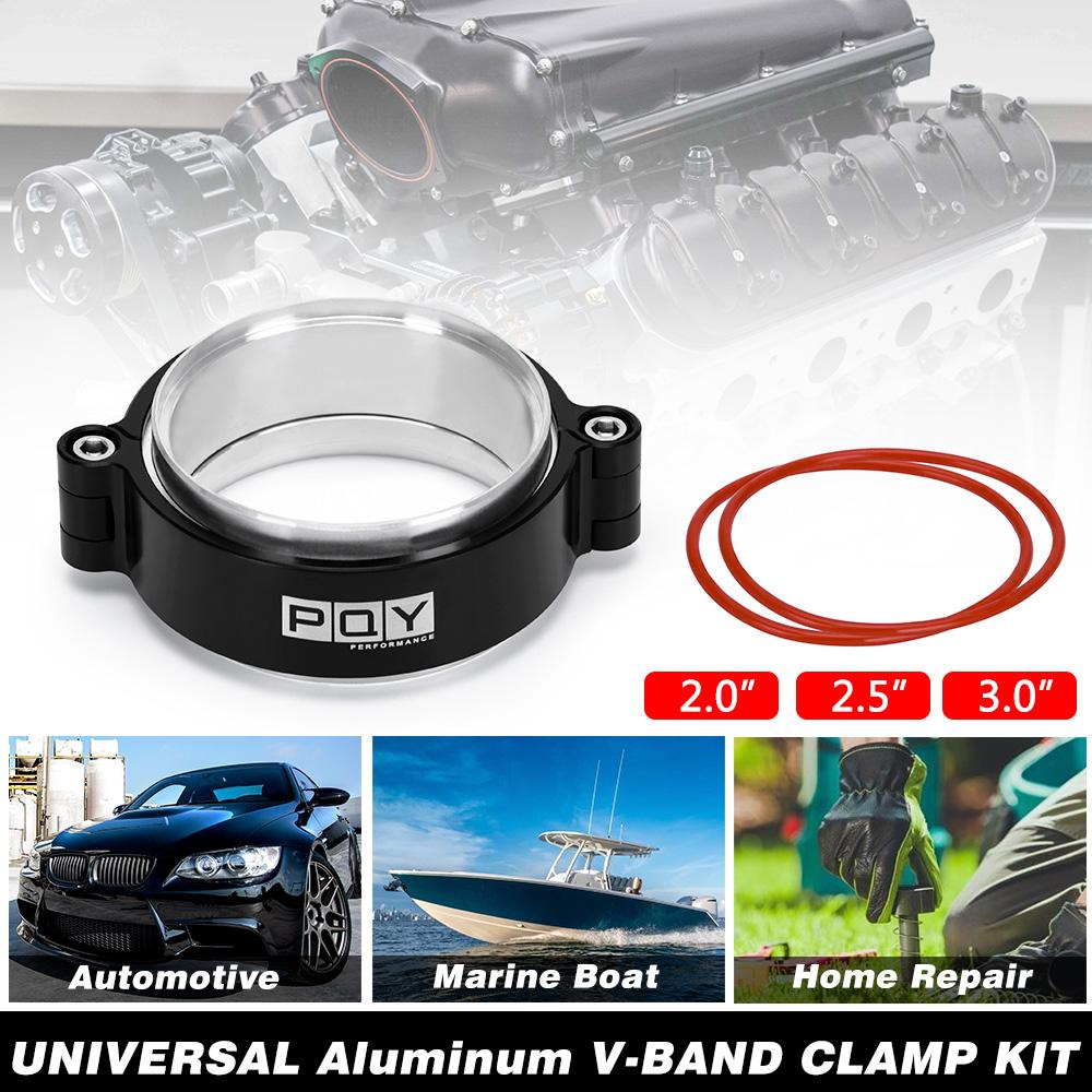 1 Piece 2.0" 2.5" 3.0" 3.5" 4.0" Clamp System Assembly Exhaust V-band Clamp For OD Exhaust/Intercooler Pipe/Turbo