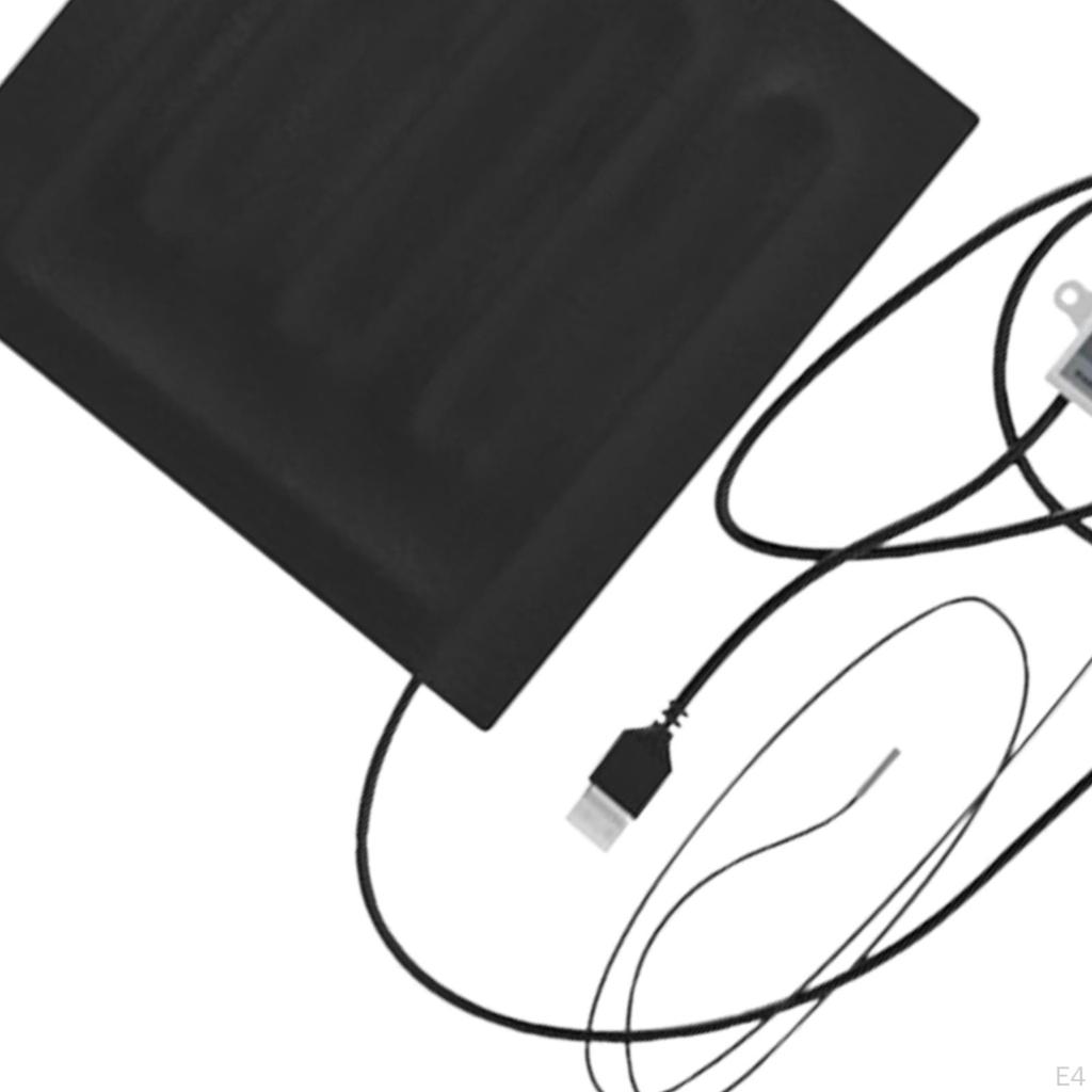 Digital Thermostat Controlled Heating Pad for Reptiles, Ideal Geckos and Frogs