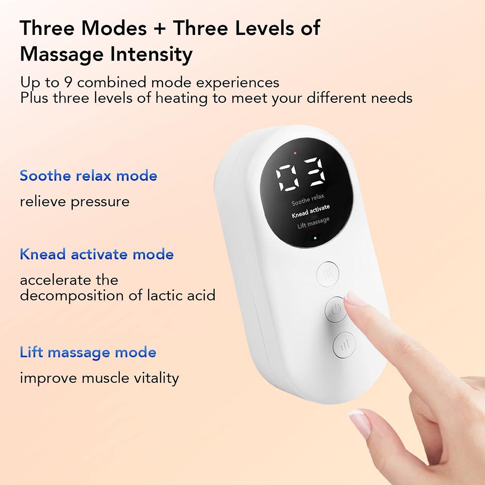 Leg Massager Constant Temperature Hot Compress Leg Slimming Device Air Wave Electric Pressure Unblocking Device Calf Massager