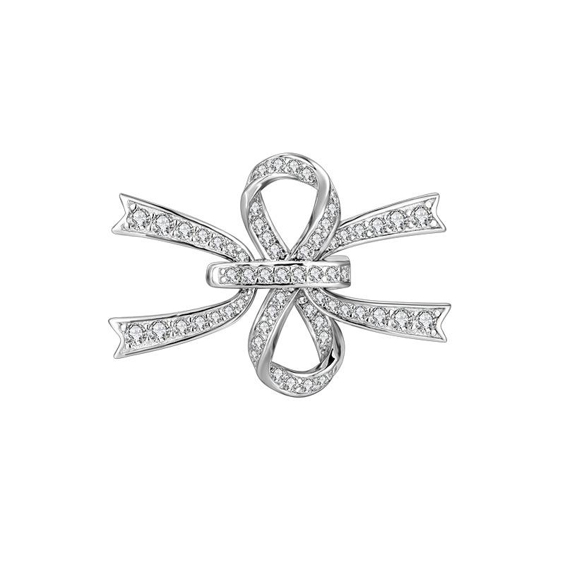 

Жемчужная цепочка для свитера из стерлингового серебра «Сделай сам» с бусинами-бабочками и круглыми концевыми звеньями