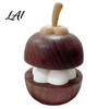 Spa Reception Scent Decor Mangosteen Passive Oil Diffuser Wooden Essential Creative Aromatherapy Non Electric Holder Diffusers No-Electric