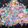 Colorful Heart Star Heart Circle Mix Flakes for Diy Scrapbook Nail Art Accessories