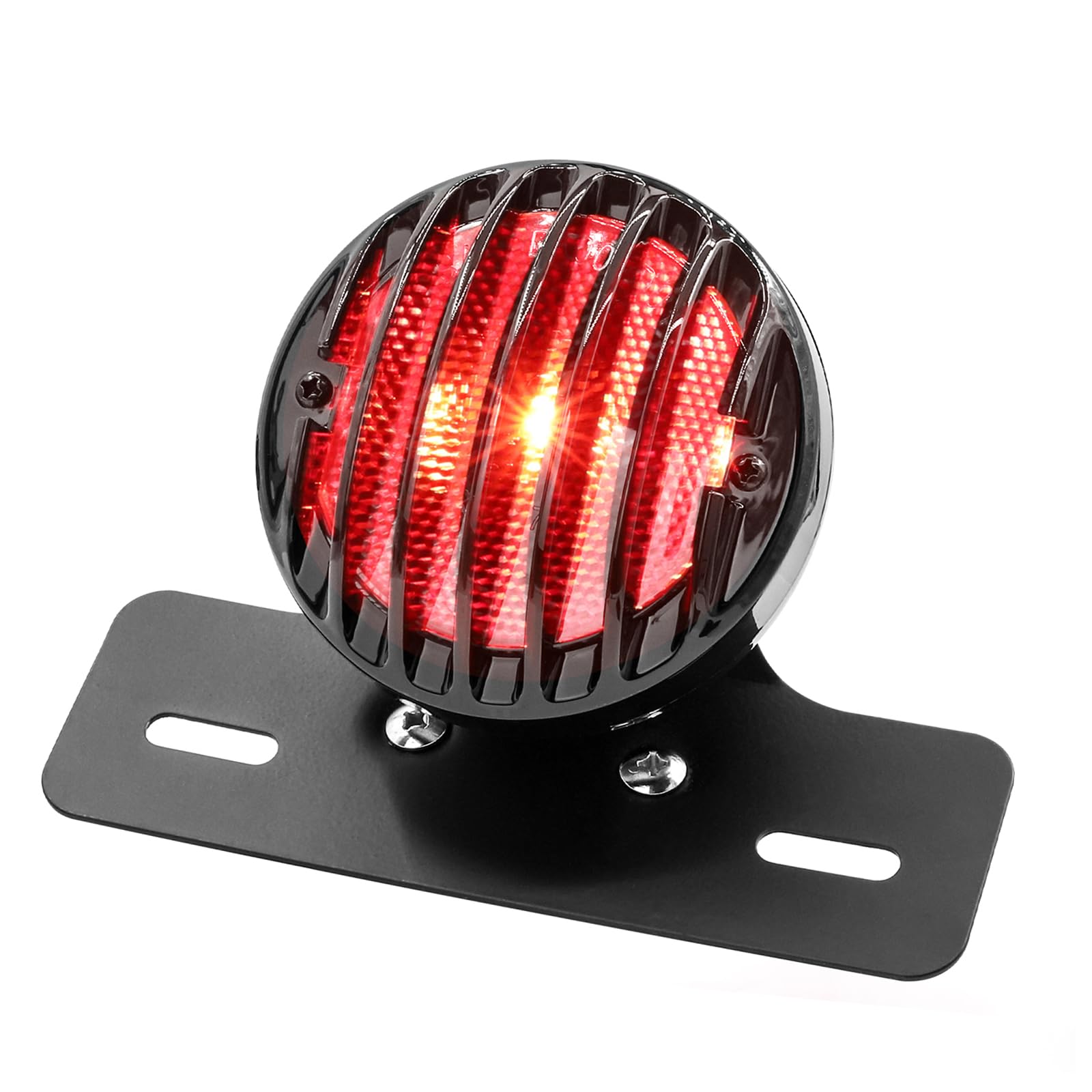 

Aoling Rear Light Motorcycle Motorcycle Tail Lamp Red High Low Brake Light Small 10.1CM красный