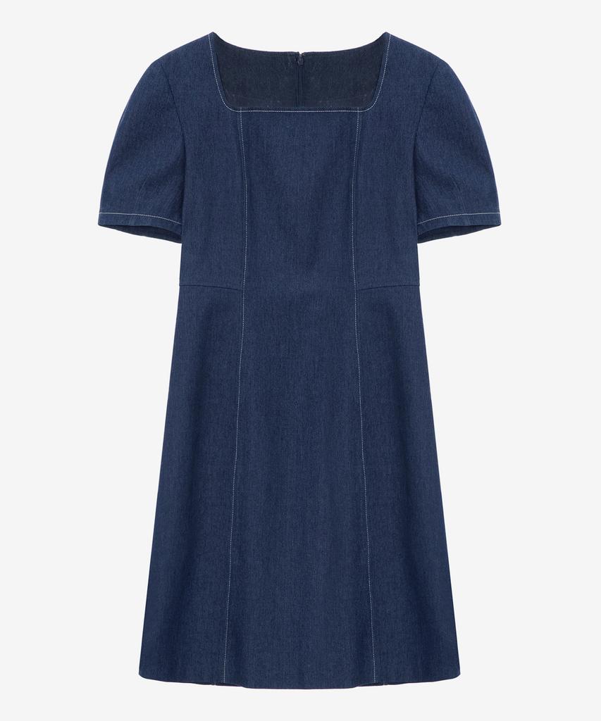 MIND BRIDGE WOMEN [W] Square Neck Mini Dress