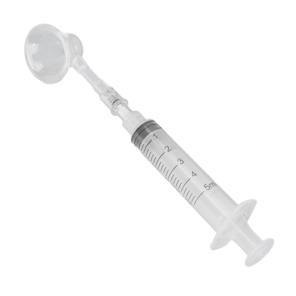 Women Nipple Aspirator Corrector Portable Inverted Nipple Puller Nipple Pump Sucker for Flat Nipples