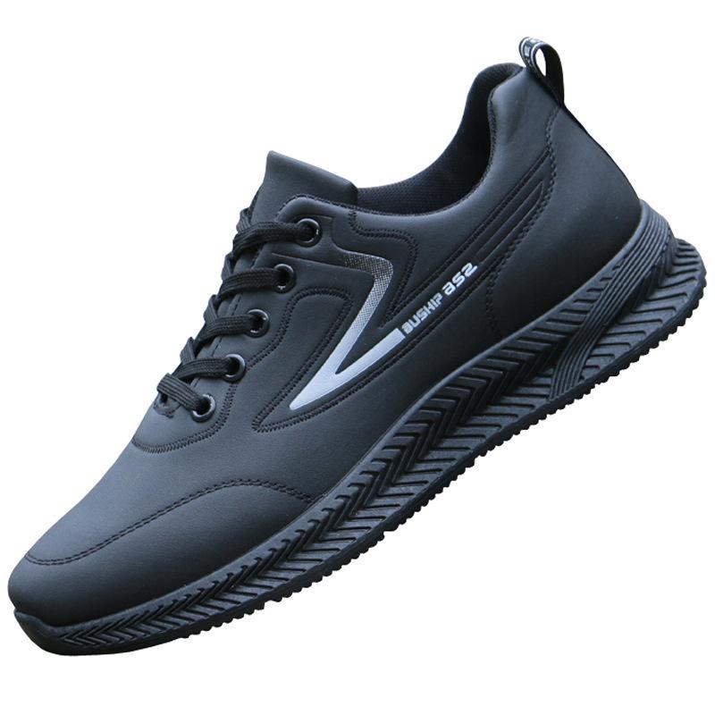 Velvet Men's Cotton Shoes Thickened Warm and Non Slip Sports Cotton Boots Flat Sole Casual Waterproof and Breathable Men's Shoes