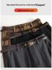 2025 High-End Women’s Wide-Leg Pants: Autumn/Winter Draping, Warm & Slimming, Floor-Length Suit Trousers