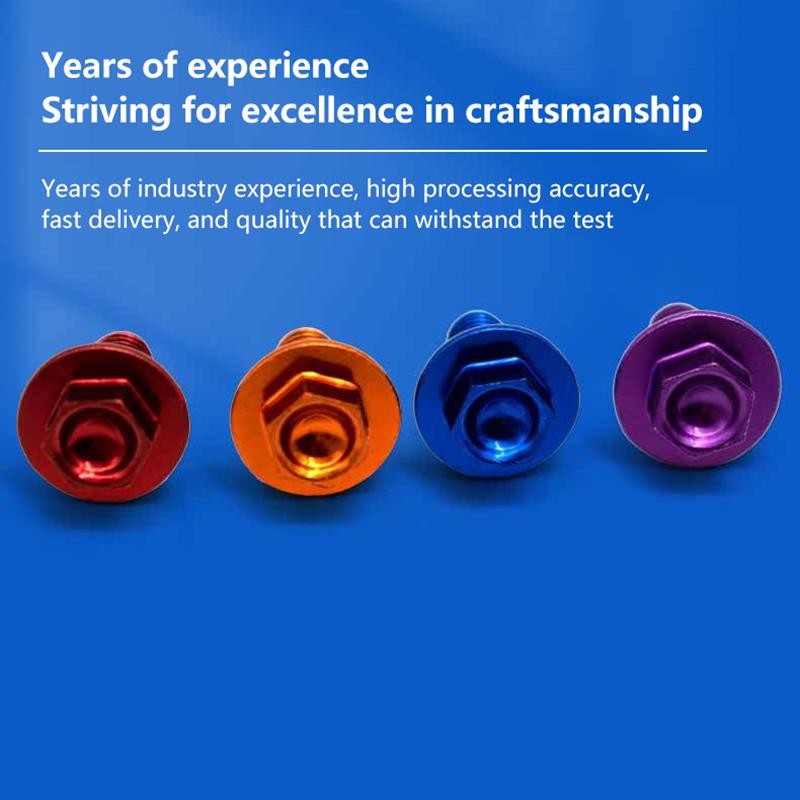 Motorcycle M6*12 Screws Fork Guard Bolt For Kt Sx Sxf Xcf Exc Excf Xcw Xcfw For Yz Wr For Tc Fc Te Fe Tx Fx