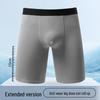 Herren Schnelltrocknende Eis-Seide Boxer Briefs: Leicht, Atmungsaktiv, Scheuerfest, Verlängerter Schritt