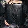 JIAERDI Vintage Black Book 3D Crossbody Bag Women Gothic Leather Shoulder Bag Ladies  Flap Spacious Elegant Bolsos De Mujer 2025