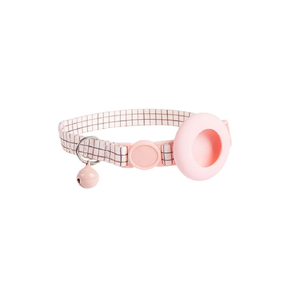 Adjustable Cute Tracker Protective Cover Cat Collar GPS Tracker Protective Cover Colorful Neck Pet Cat Positioning Collar for Airtag Pet Collar