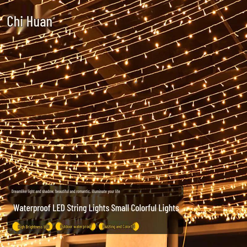 Outdoor Waterproof LED Starry String Lights