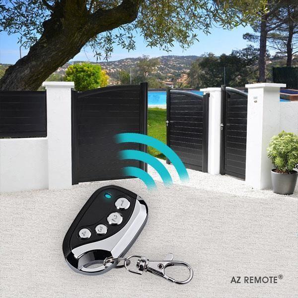 SHOP-STORY - Set of 4 - Universal Copying Remote Control Az Remote 433.92 Mhz Gate Garage Alarm Light - FR Instructions