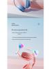 Sky Blue Cat Ear Bluetooth Headphones with Breathing Light