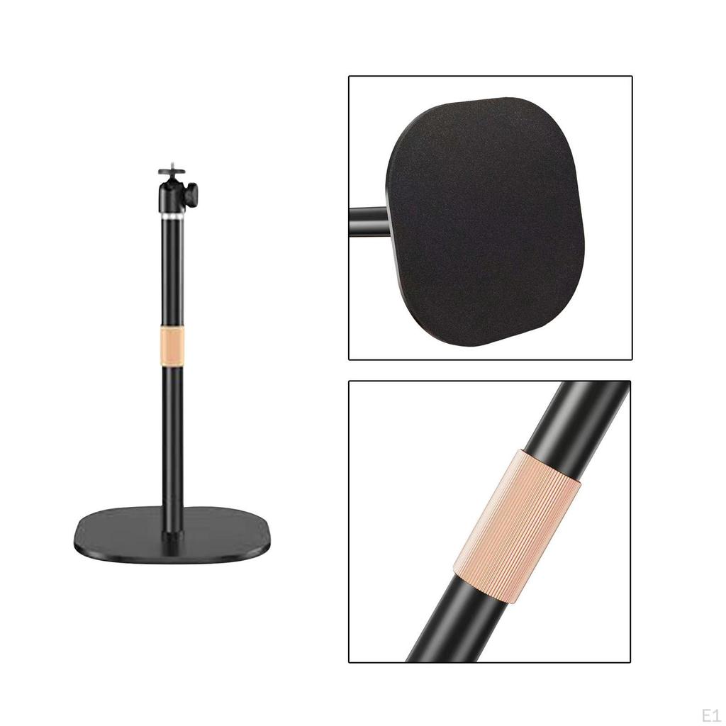 Stand Mount 90° Tilt Flexible Stable Action Cameras Supprt Bracket for Home Office Stage Living