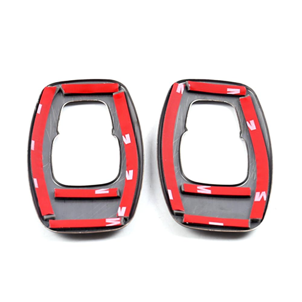 For Renault Koleos 2017- Rear Reading Light Lamp Cover Protectors Trim Stainless Steel Interior Sticker For Samsung