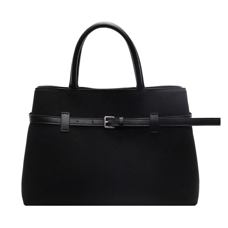 Autumn and Winter New Retro Matte Portable Tote Bag Trendy Versatile Large-capacity Commuting Shoulder Bag Underarm Bag