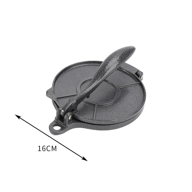 16/20Cm Pressa per Tortillas Fai da Te in Lega di Alluminio Manuale Strumenti per Pressare l'Impasto per Tortillas di Mais Spazi Cucina Teglie Accessori per la Cottura