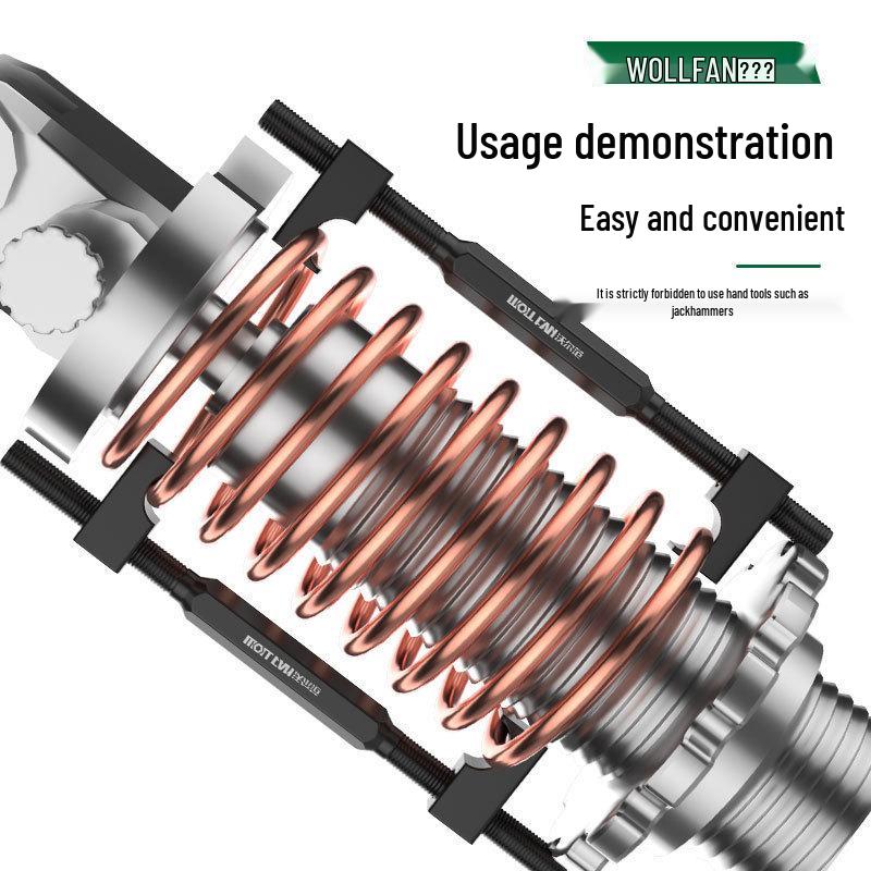 Electric Coil Spring Compressor & Shock Absorber Tool for EVs