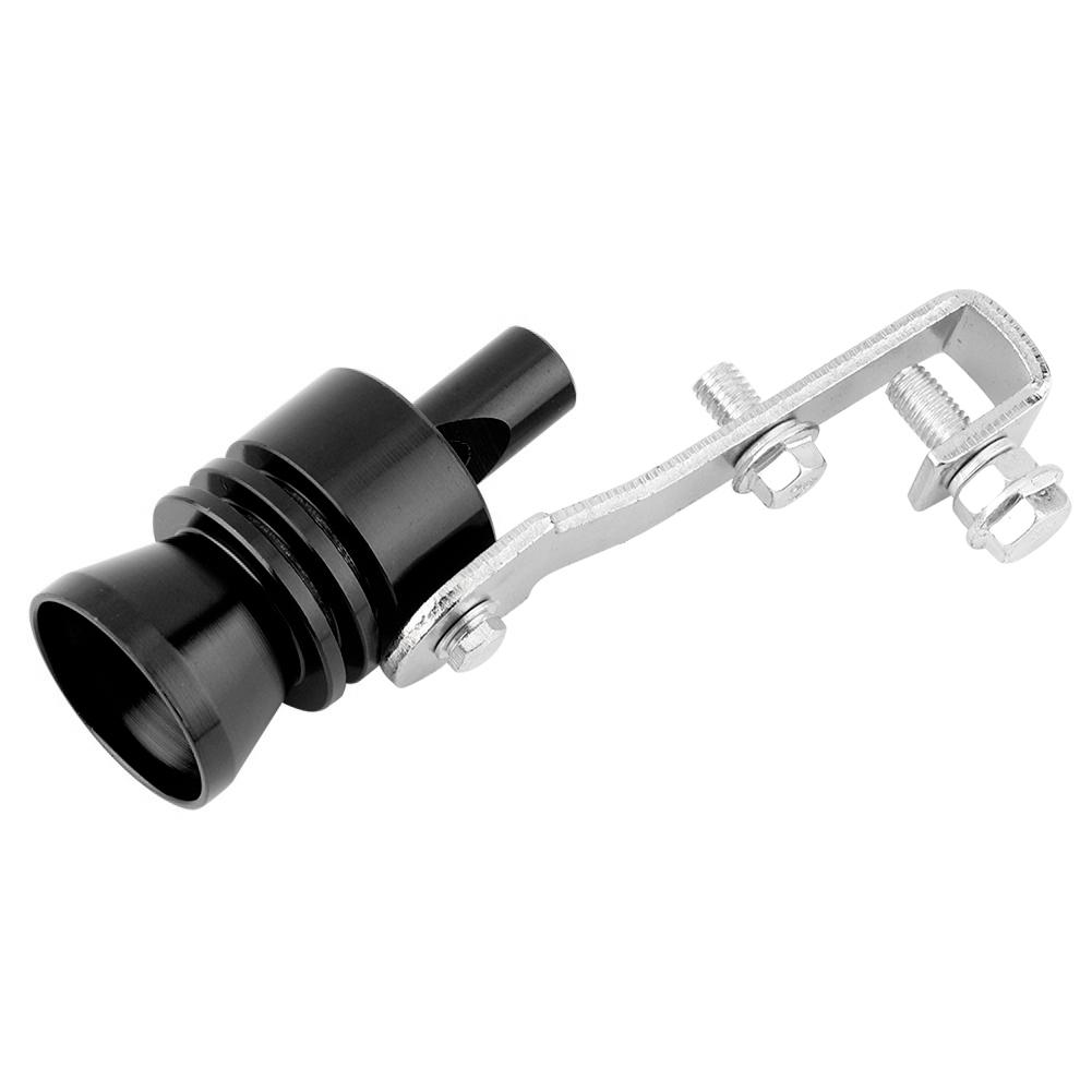 Car Exhaust Pipe Whistle for Automobile ATV SUV Auto Accessories (Black)