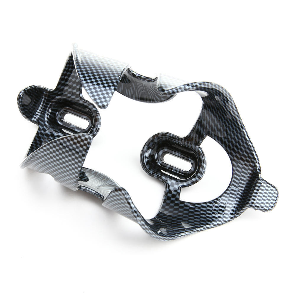 Water Bottle Holder Bike Bicycle Texture Carbon Fiber Mountain Road + 2 Screws for Outdoor Cycle Biking Entertainment