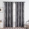 Blackout Curtains Solid Color Thermal Insulation Sun Protection Bedroom Living Room