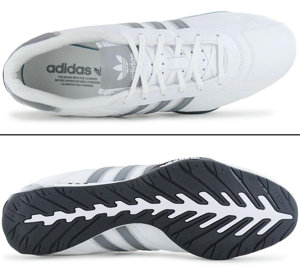 adidas Originals Adi Racer Lo - Herren Sneakers Schuhe Leder Weiß JQ5721 ORIGINAL