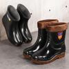 100% Waterproof Wet Weather Protection Slip Resistance Neoprene Fishing Boot Rain Boots for Men