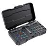 24-in-1 Multifunctional Ratchet Screwdriver Set with S2 Bits for Household Use