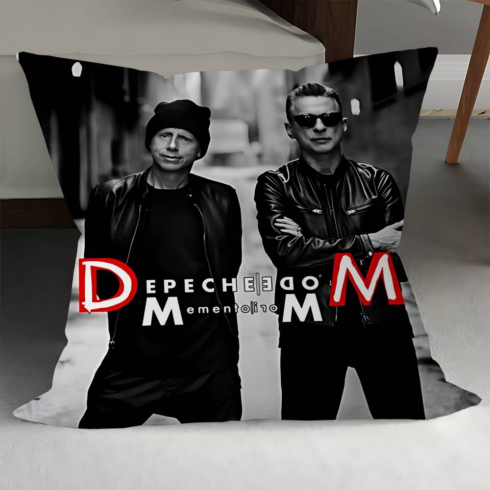 

Rock D-Depeche Cool Mode LOGO Pillowcases Home Bedding Decorative Pillow Cover Wedding Super Soft Pillow Case 12x12Inch